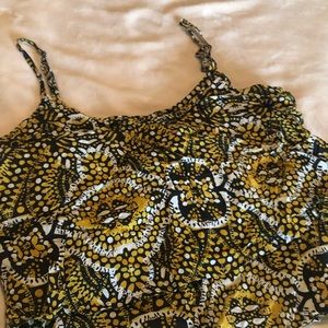 Print Hurley Crop Top